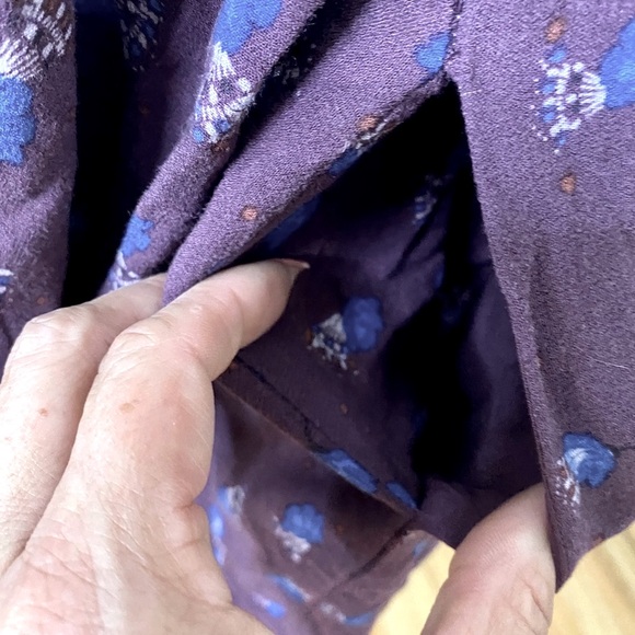 FREE PEOPLE Teagan Floral Boho Babydoll Mini Dress - Picture 7 of 11